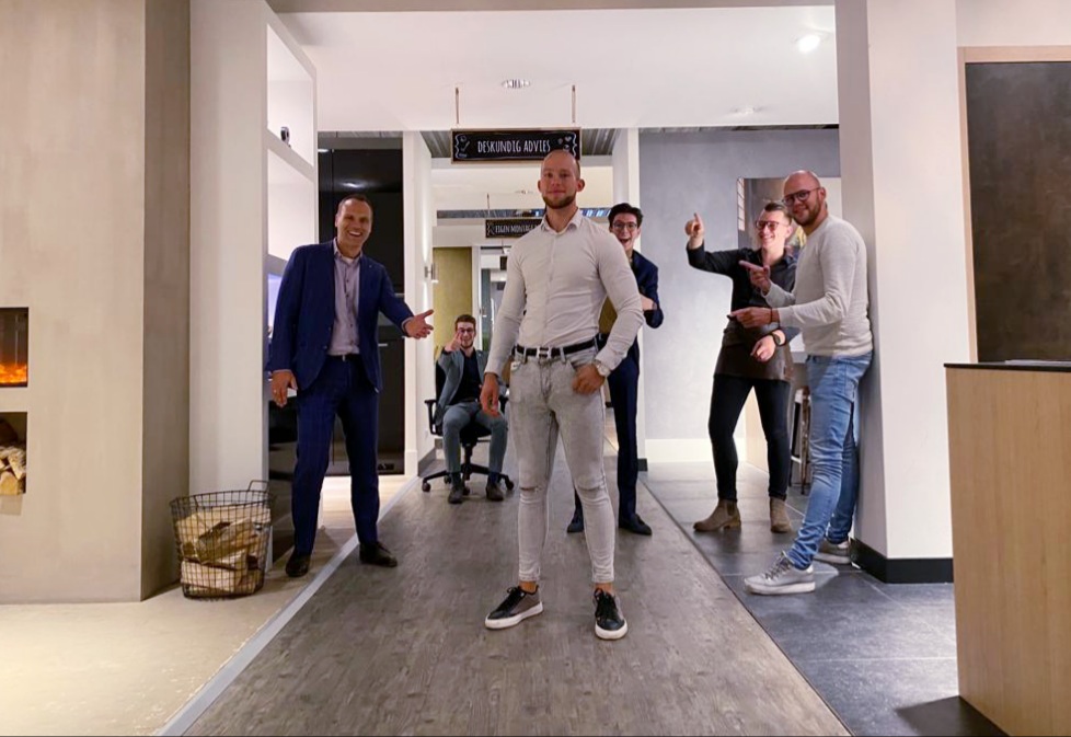 Wesley is gestart bij Velthuizen Keukens