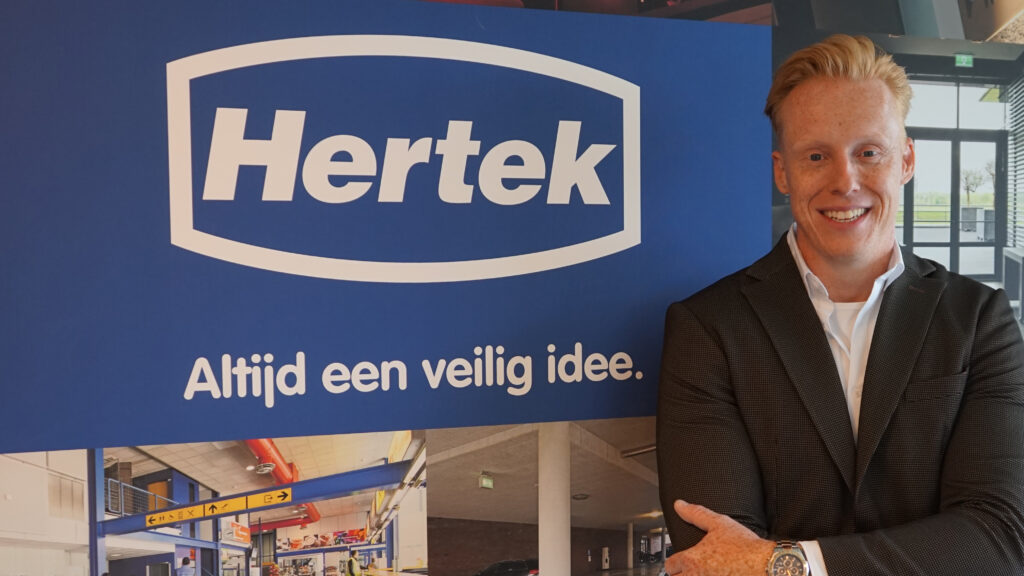Jeroen is gestart bij Hertek