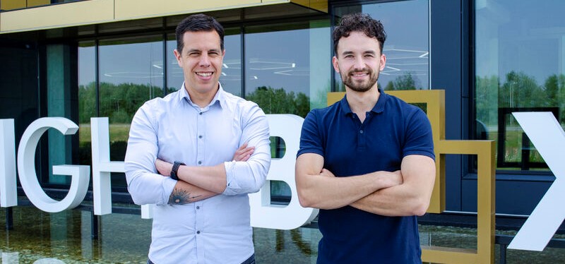 Remco en Thom zijn gestart bij Lightboxx