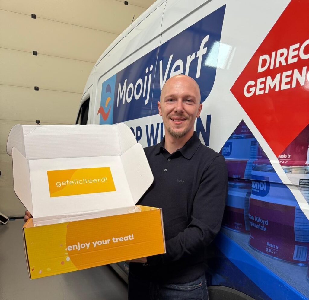 Succesvolle samenwerking Mooij Verf en AV