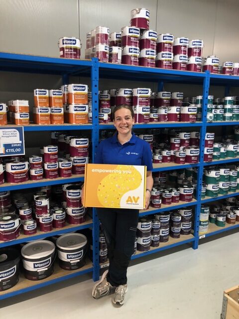 Succesvolle samenwerking Mooij Verf en AV